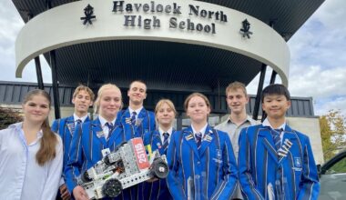 On The Up: Taradale and Havelock North students to compete at global robotics events