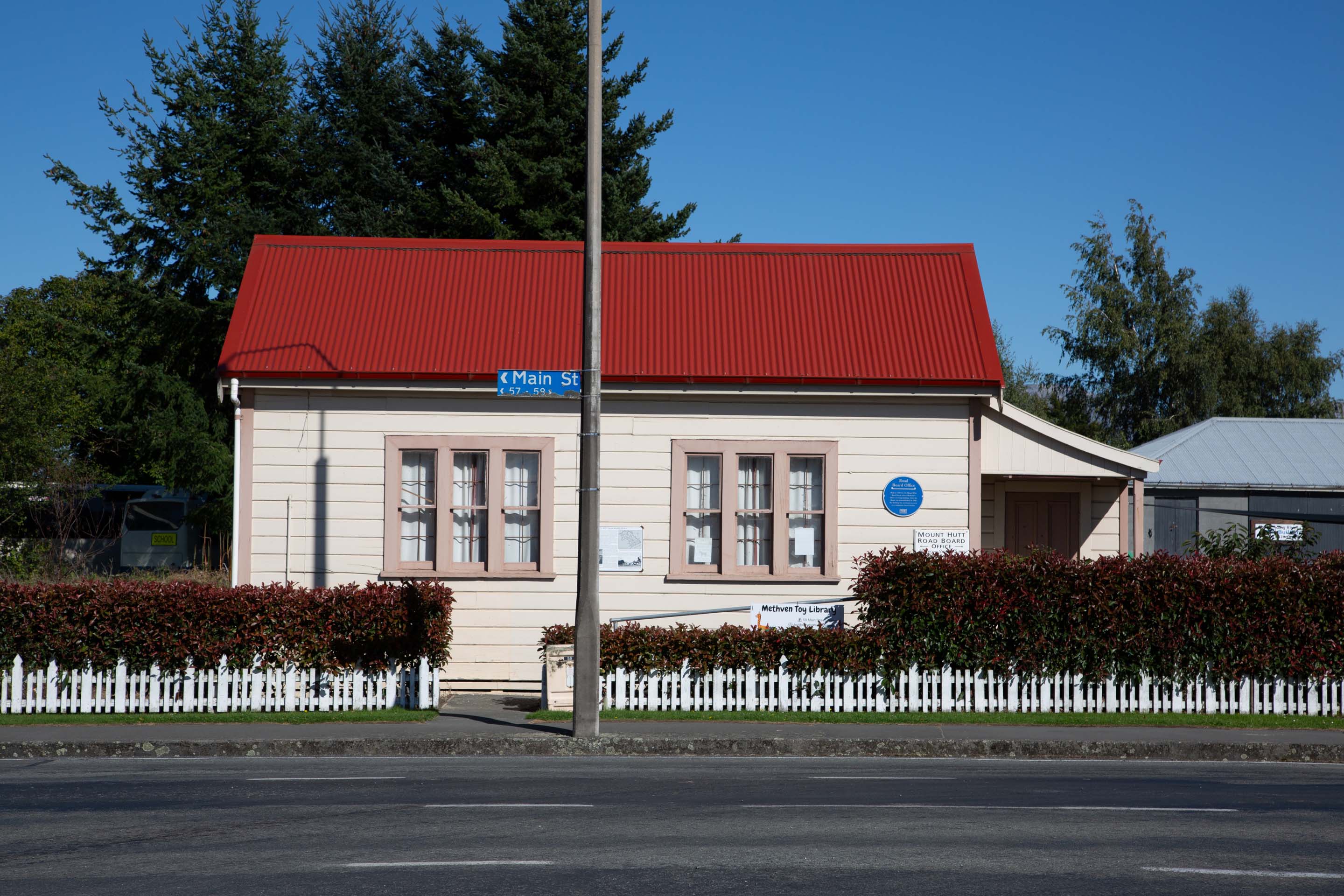 small wooden building