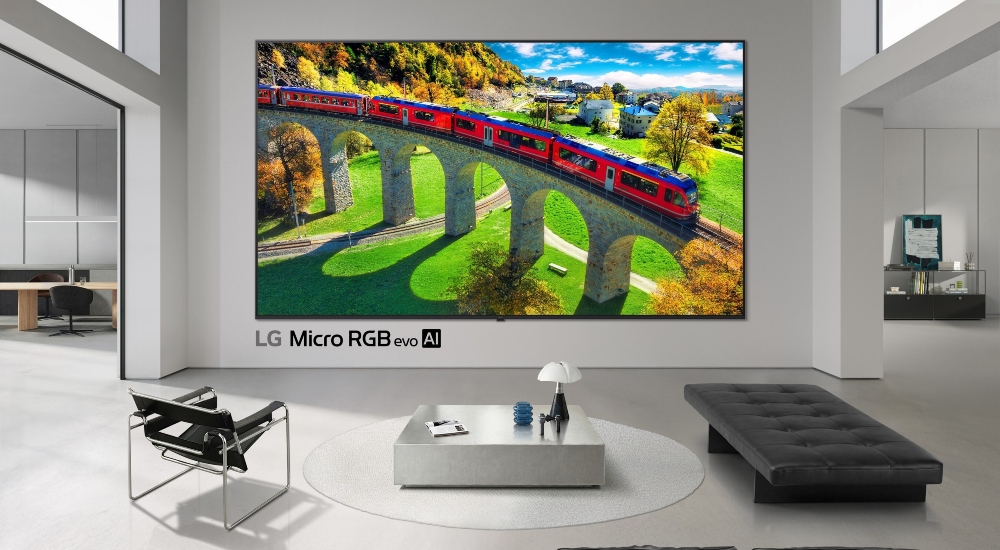 LG Micro RGB evo LED TV