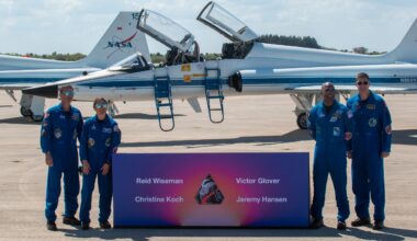 Artemis 2 astronauts arrive at Kennedy Space Center ahead of NASA's historic launch around the moon