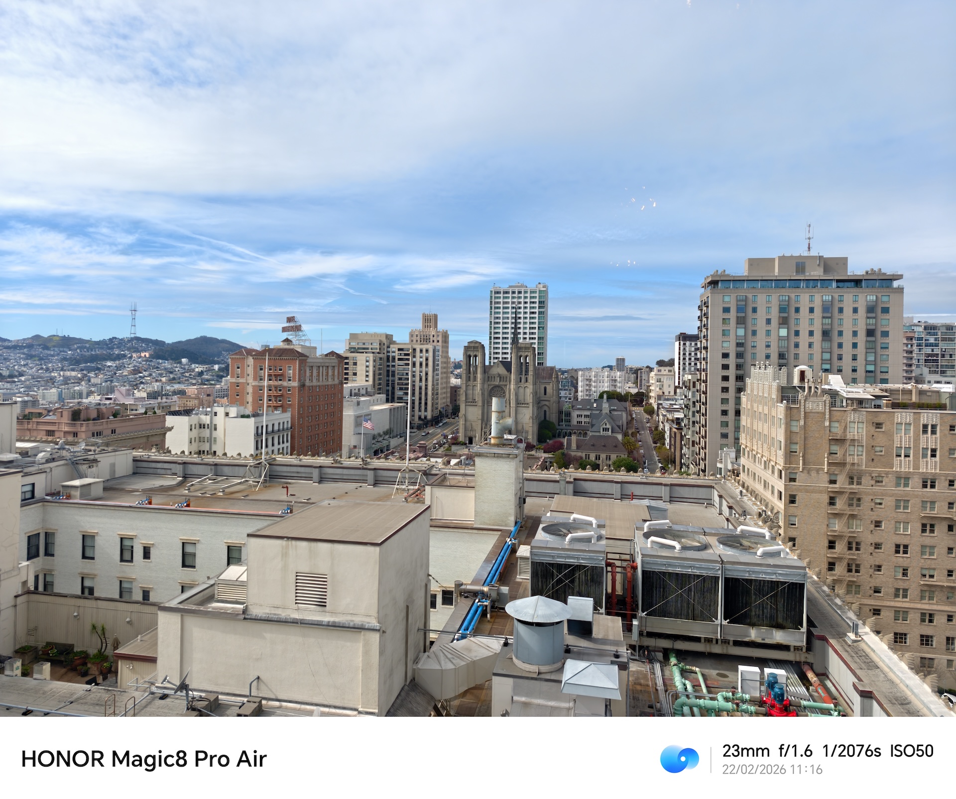 1x Zoom Camera Sample captured on the Honor Magic 8 Pro Air