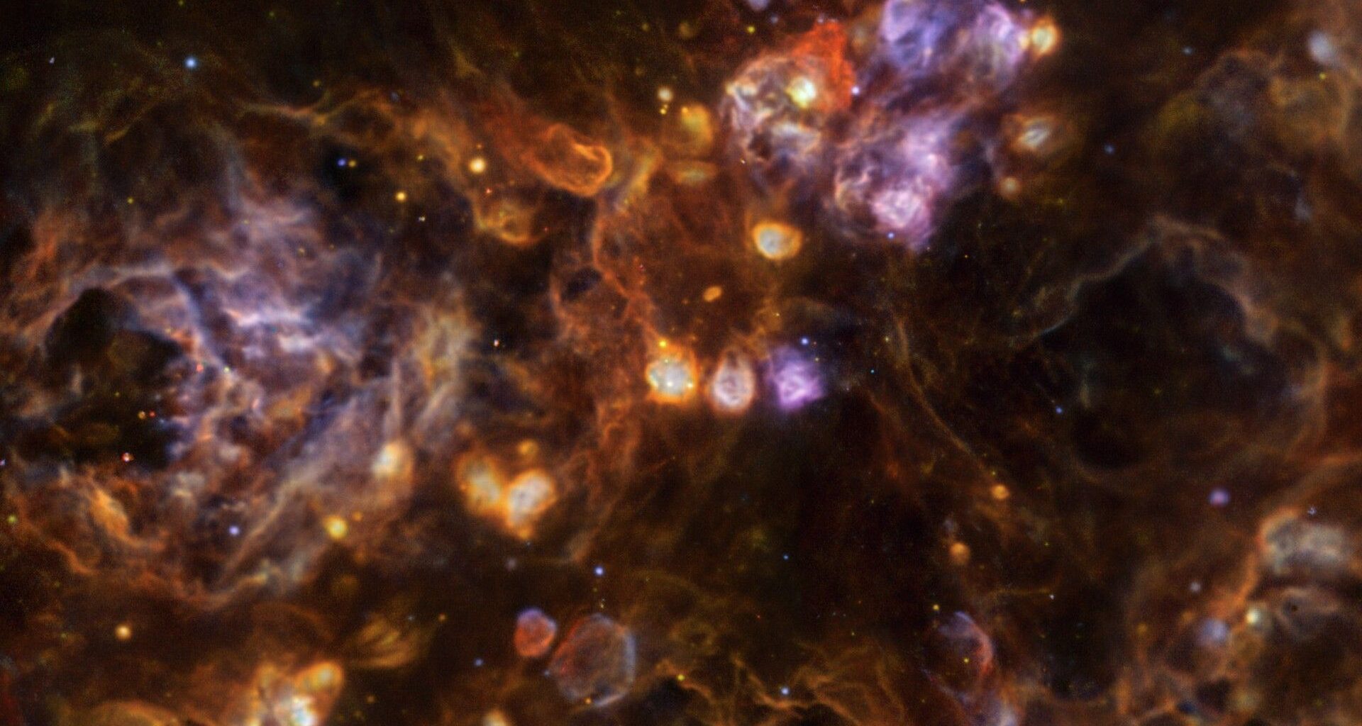 Triangulum Galaxy dazzles in psychedelic color photo of the day for March 23, 2026