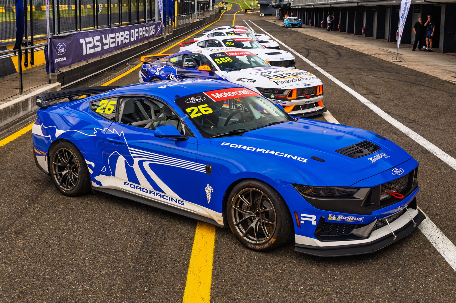 Supercars stars to tackle Mustang Cup opener