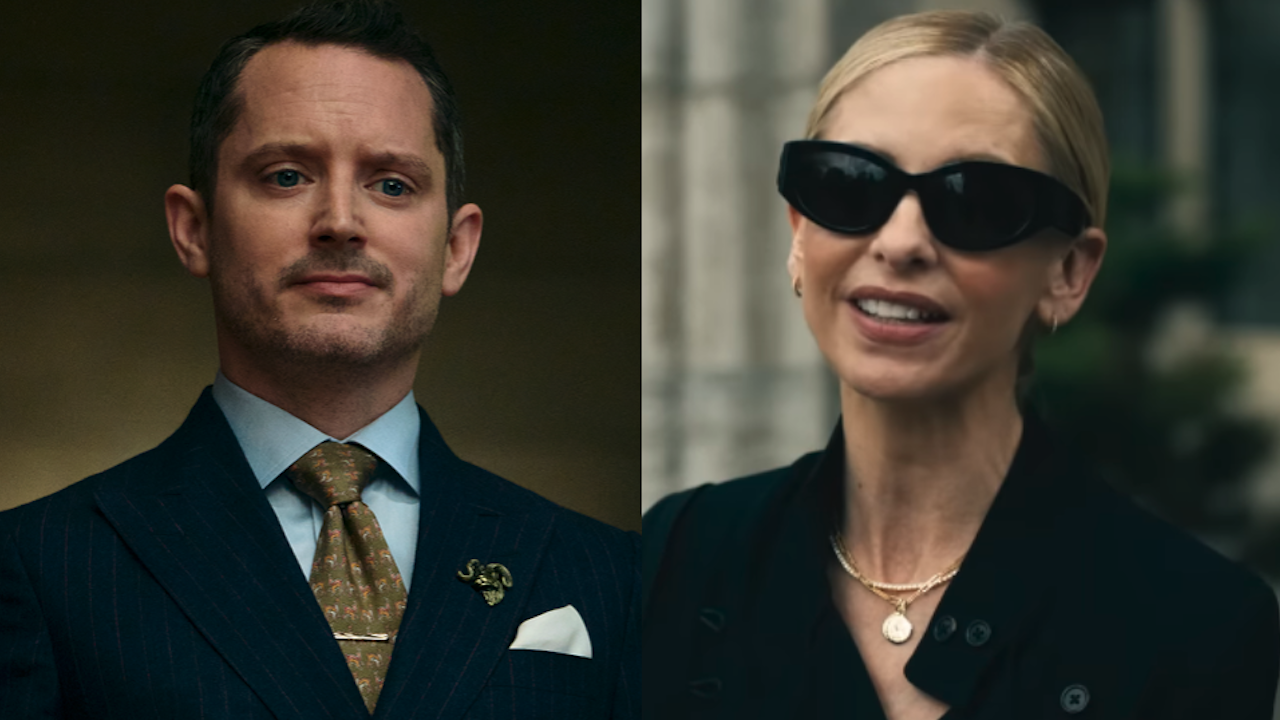 Elijah Wood and Sarah Michelle Gellar in Ready or Not 2: Here I Come