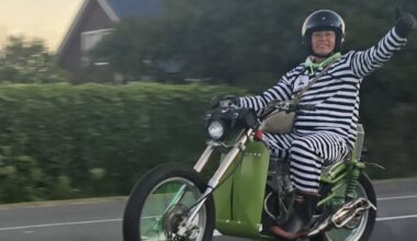 Napier to Wellington and back on homemade scooter for charity
