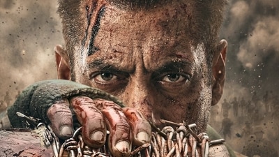 Salman Khan on the latest poster of his upcoming film, Maatrubhoomi.