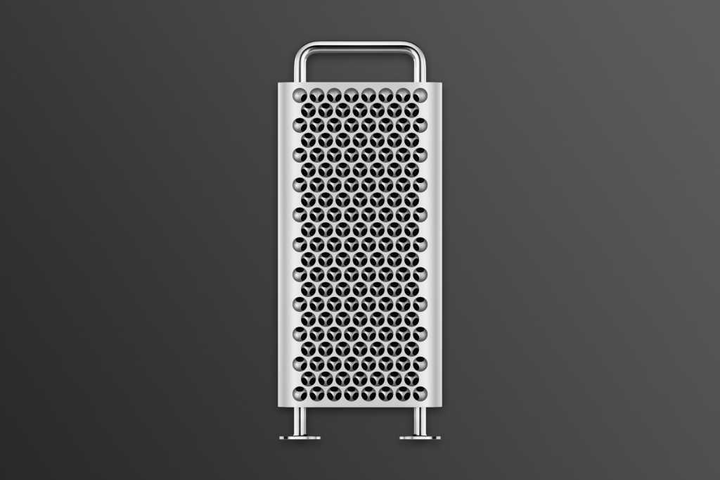 Mac Pro against a gradient