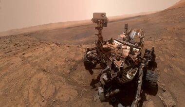 NASA’s Curiosity rover accidentally cracked open a Martian rock and found something unexpected inside