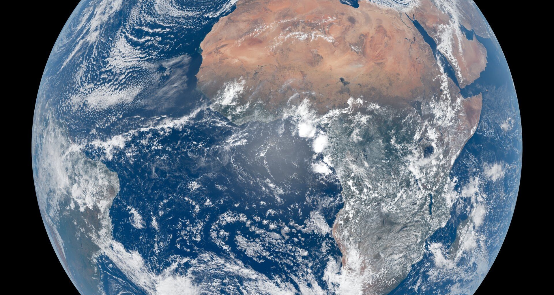 Earth from geostationary orbit (Credit : European Organisation for the Exploitation of Meteorological Satellites)