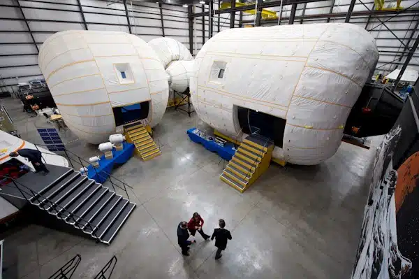 Nasa's Expandable Habitat Prototypes, Designed For Future Lunar Missions