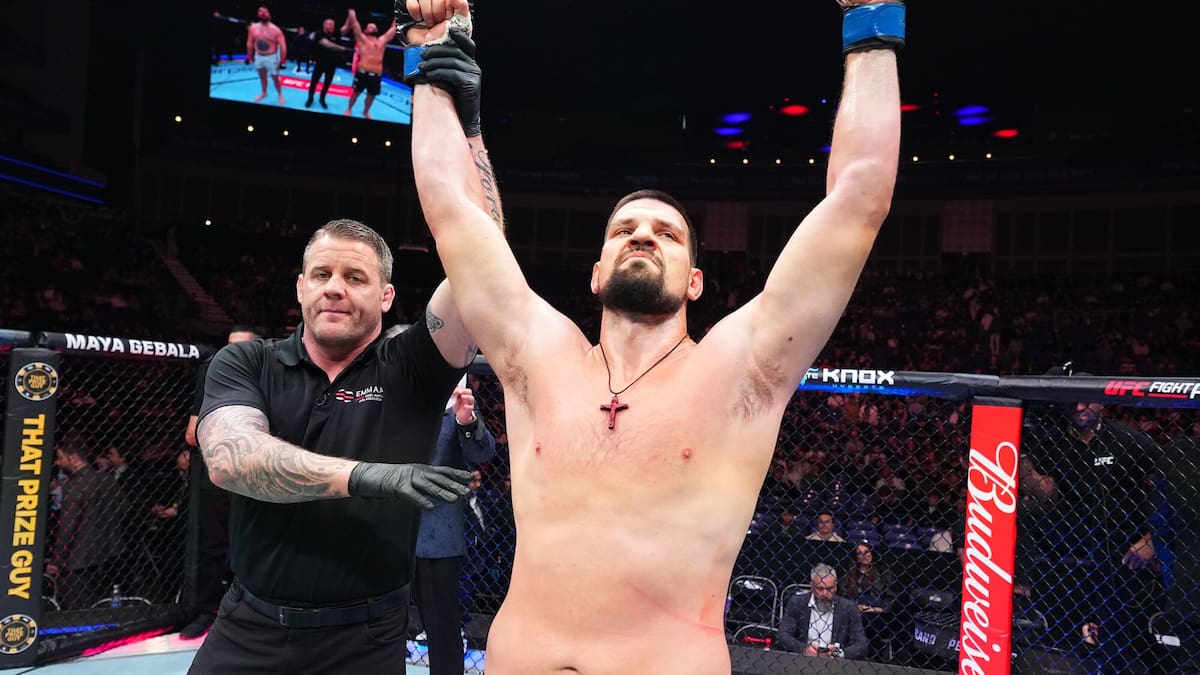 UFC London: City Kickboxing’s Brando Pericic stops Louie Sutherland in first round