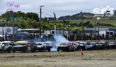 Car crash at Beachlands Speedway, Dunedin leaves one person with serious injuries