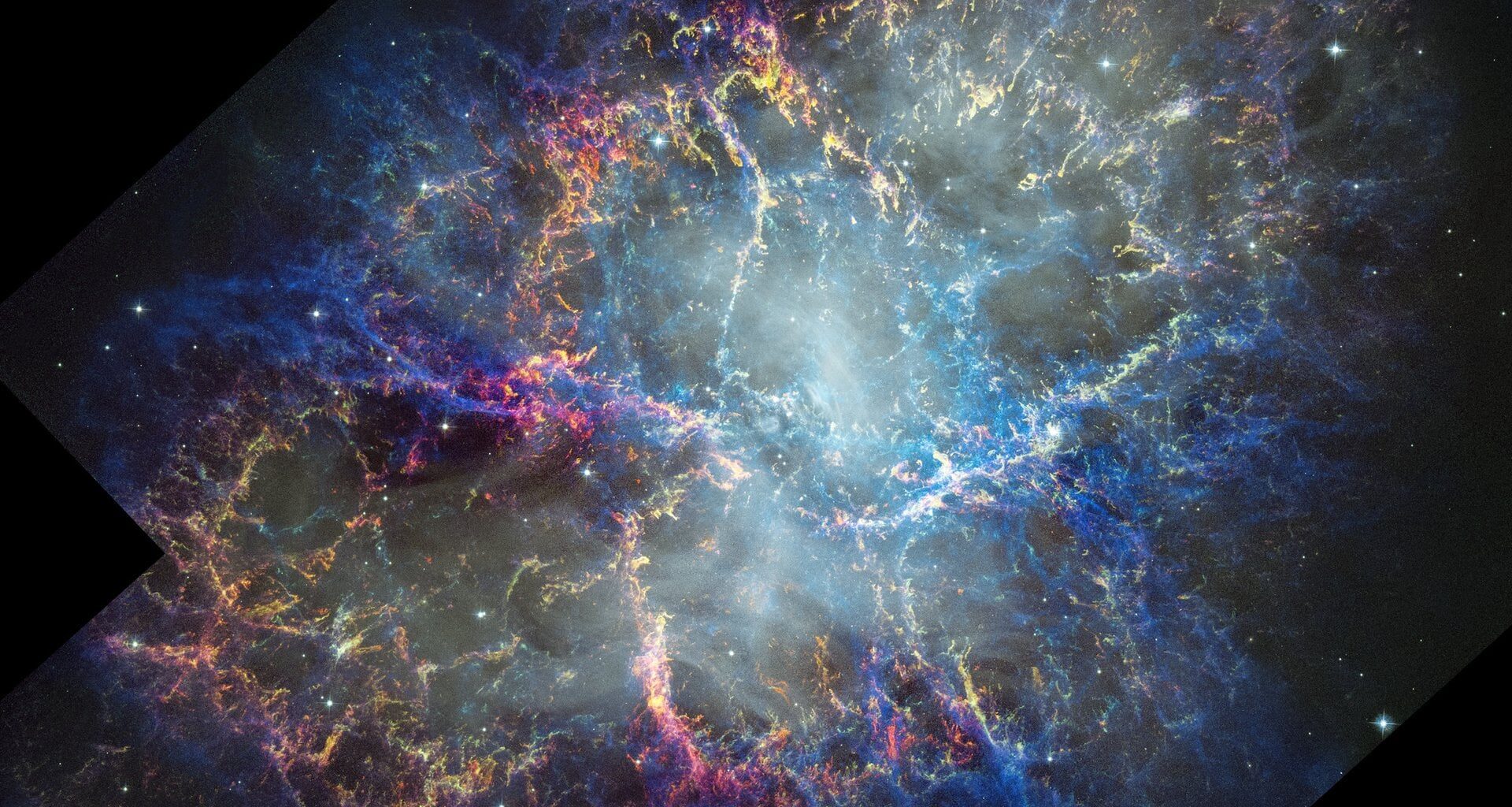 The Hubble imaged the historic Crab Nebula almost 25 years ago and captured one of the most famous images in astronomy. Now, the telescope has revisited the supernova remnant. The goal was to track how the nebula has expanded and changed. Image Credit: NASA, ESA, STScI, William Blair (JHU); Image Processing: Joseph DePasquale (STScI)