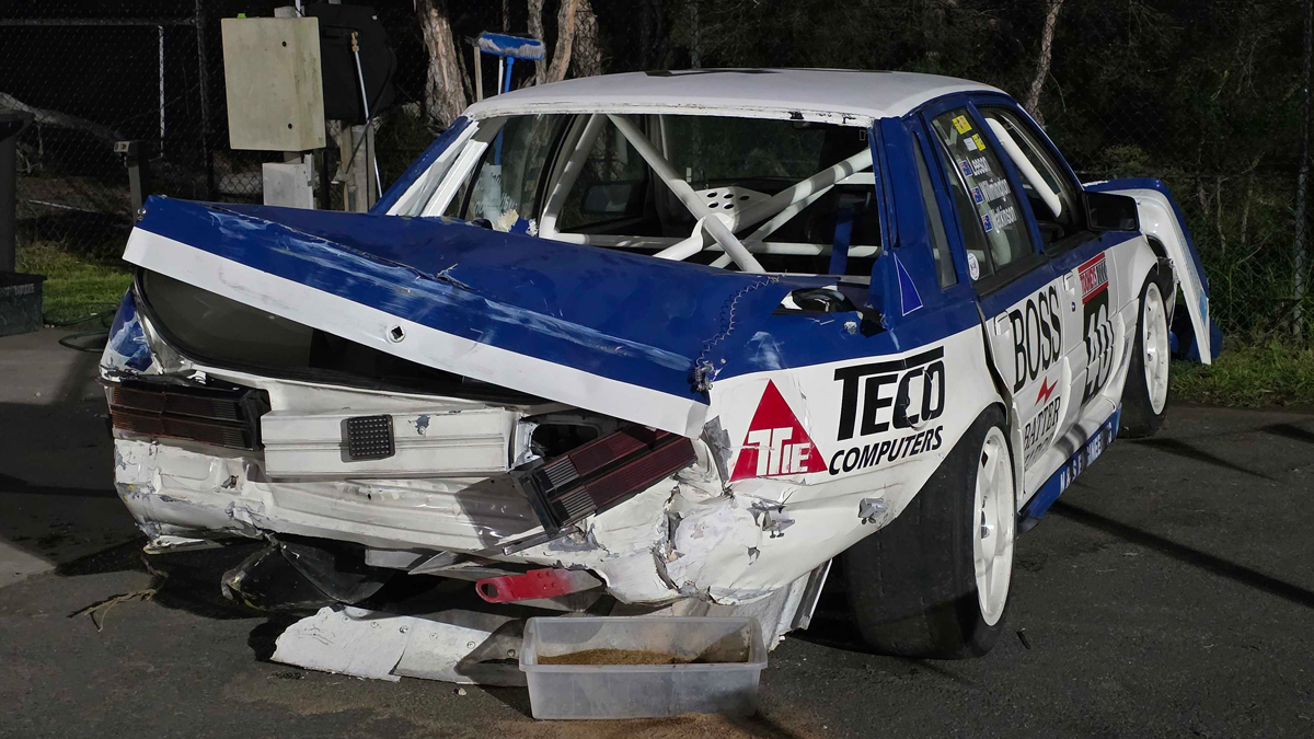 Crunched Commodore's unique place in Aussie V8 history