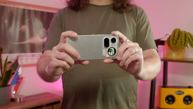 Red light recording on Noting Phone 4a Pro