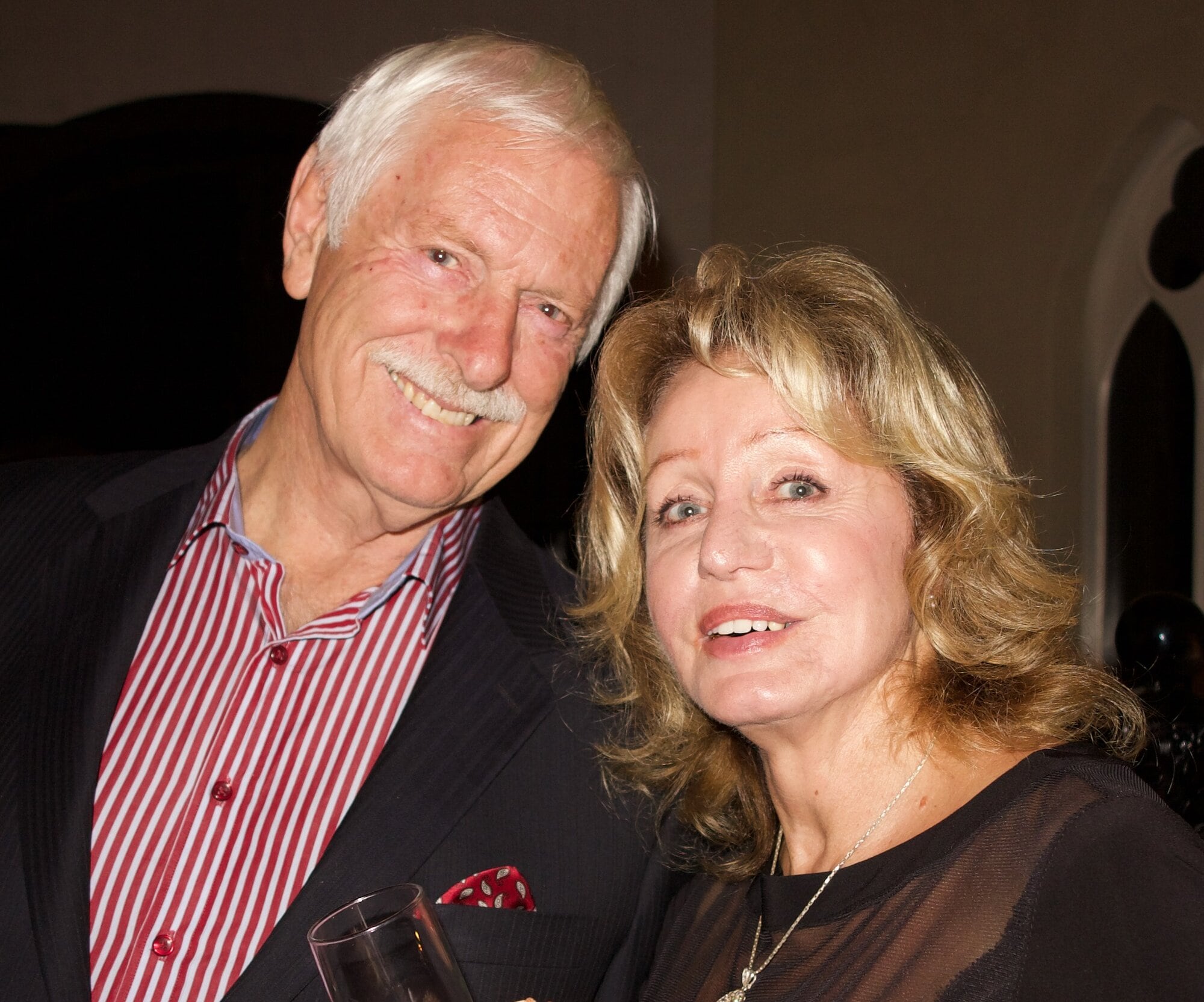 Wayne Wright snr, pictured with his late wife Chloe.