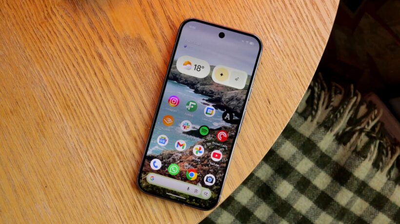 Google Pixel 10 Pro front on