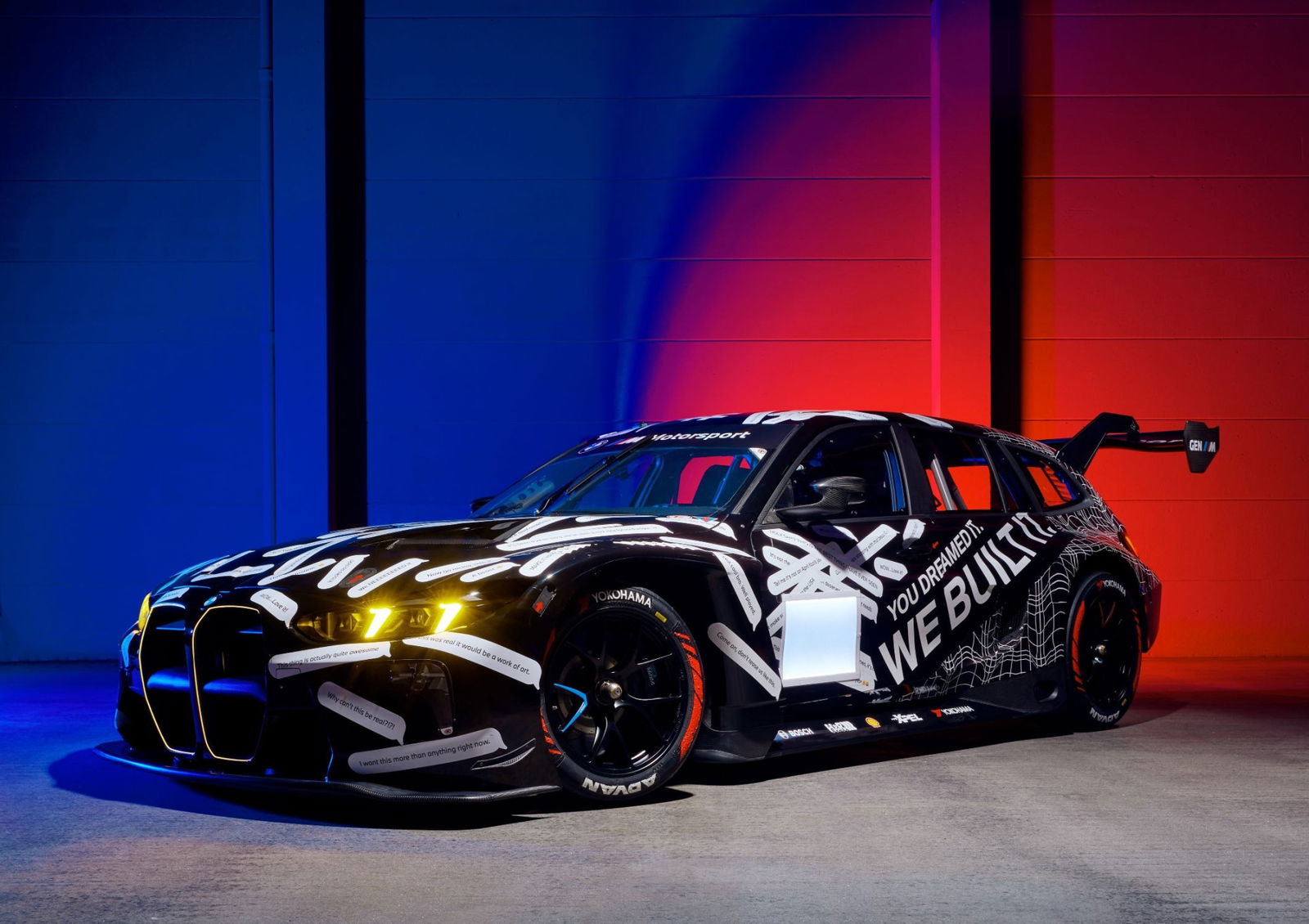 The BMW M3 Touring 24H.