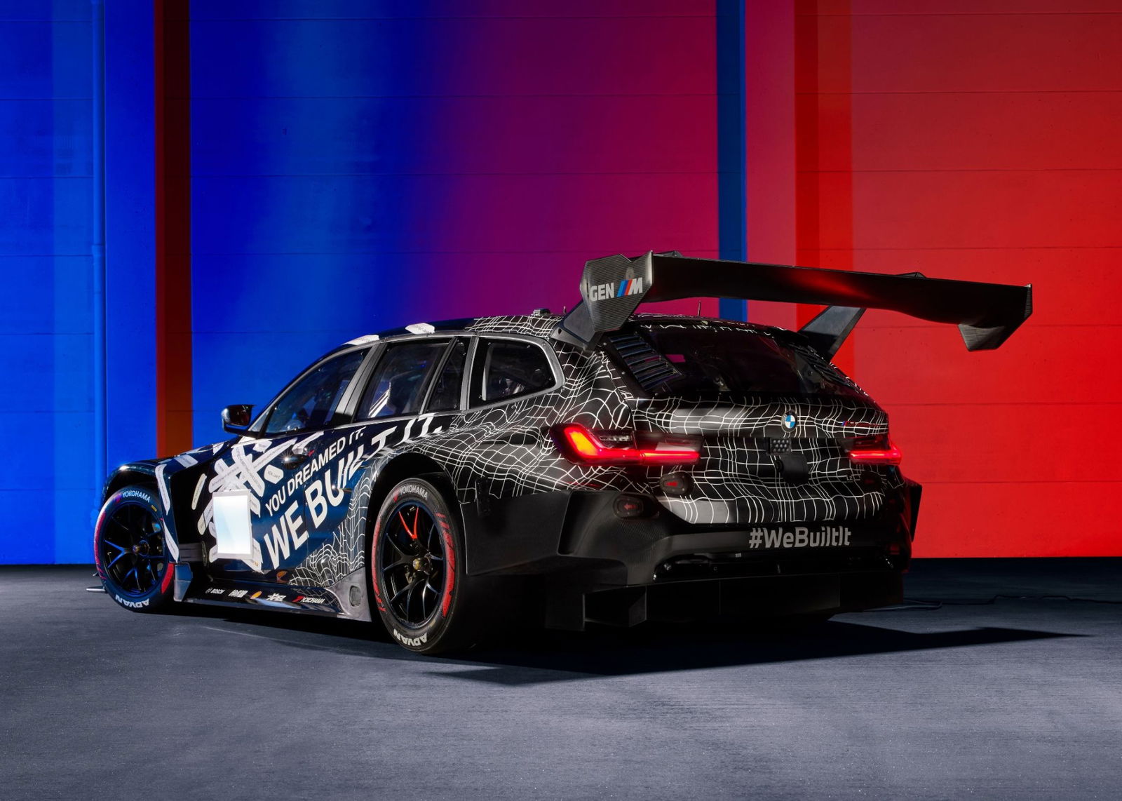 The BMW M3 Touring 24H.