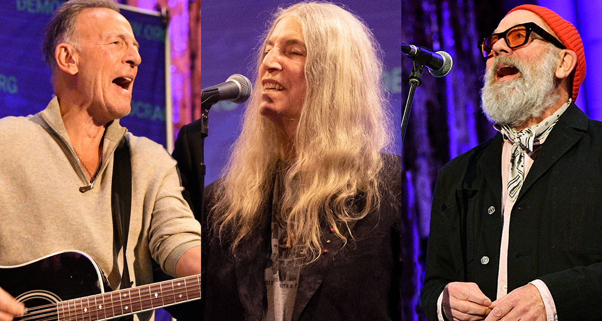 “People Have the Power”: Patti Smith, Bruce Springsteen, Michael Stipe at Democracy Now! Celebration