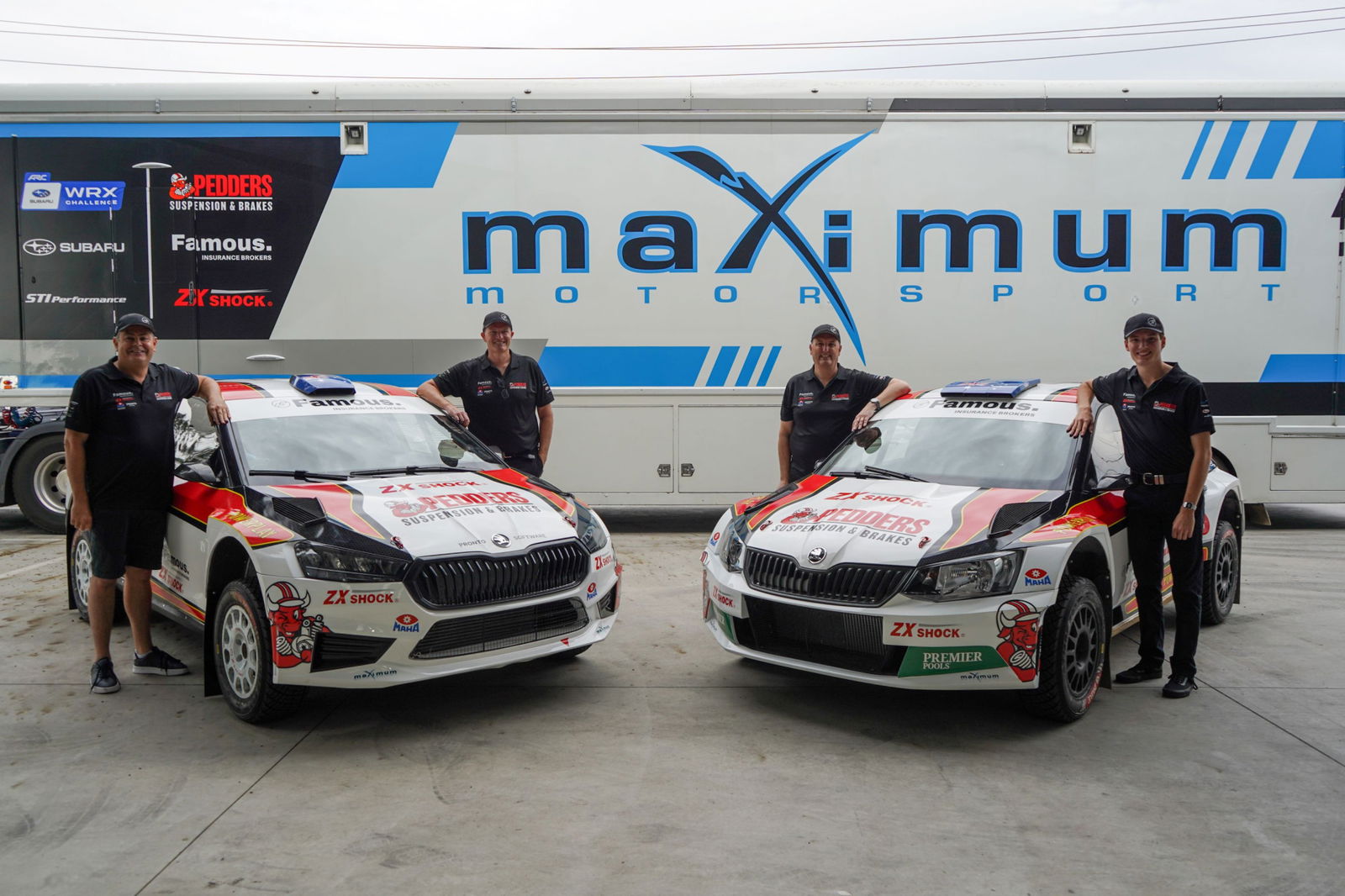 Skoda team reveals two-car attack on rally championship