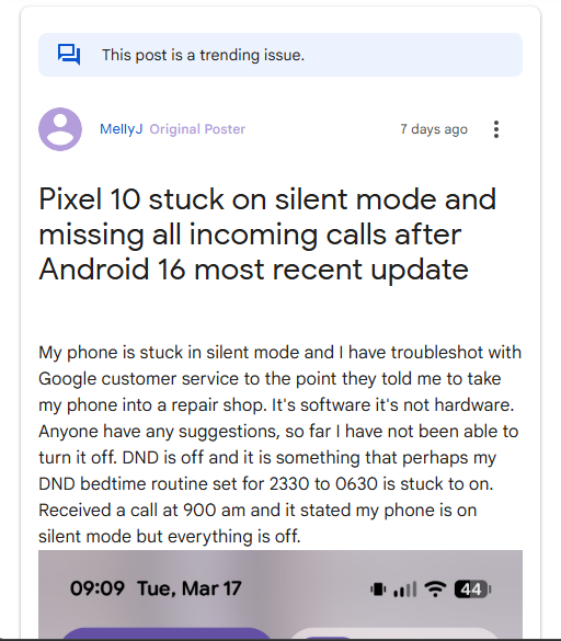 Pixel-silent-vibration-bug