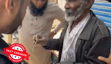 Old and unrelated video shared as Pakistan Police Searching for Indian Spies in Lyari after the release of Durandhar 2