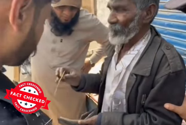 Old and unrelated video shared as Pakistan Police Searching for Indian Spies in Lyari after the release of Durandhar 2