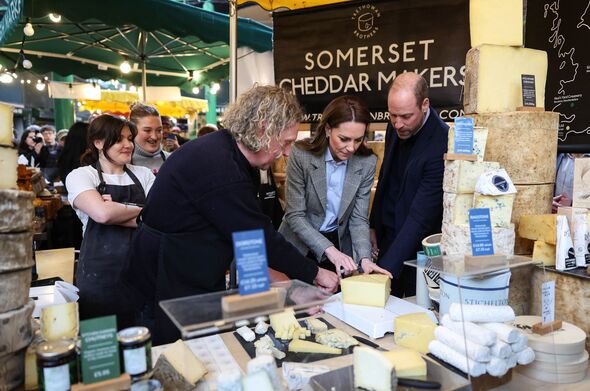 The Prince and Princess of Wales Visit Borough Market