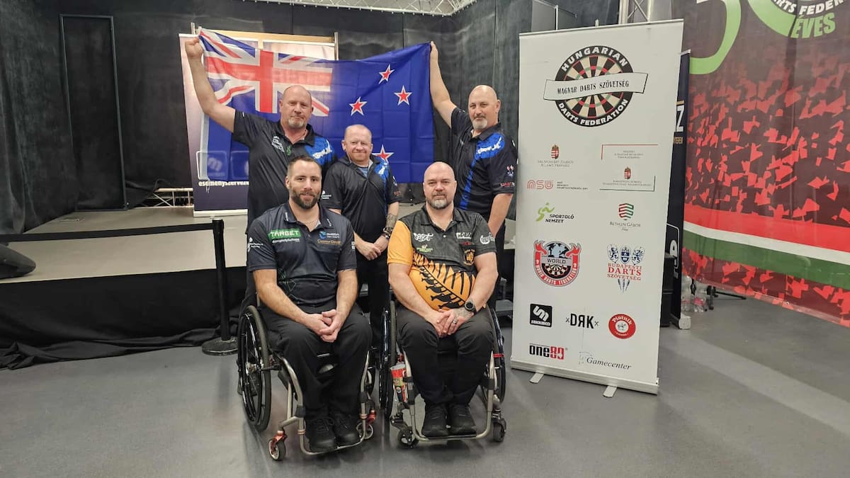 Para darts: How the sport is providing opportunities for Kiwis with disabilities – On the Up