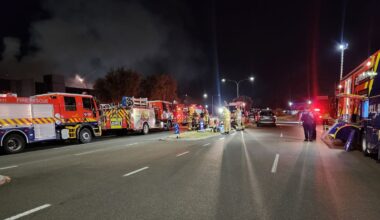 Fire crews battle large blaze in Milson, Palmerston North