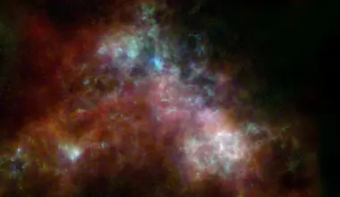 The Small Magellanic Cloud Imaged by the Herschel mission, Planck observatory, Infrared Astronomical Satellite, and Cosmic Background Explorer. Credits: ESA/NASA/JPL-Caltech/CSIRO/NANTEN2/C. Clark (STScI)