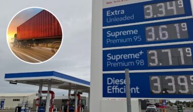 As diesel prices surpass 91 petrol, truckies say goods and groceries will start going up too