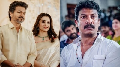 Samuthirakani was recorded while saying Vijay and Trisha Krishnan should've kept things 'between four walls'.