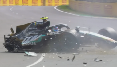 Kimi Antonelli suffers huge shunt in scary FP3 moment