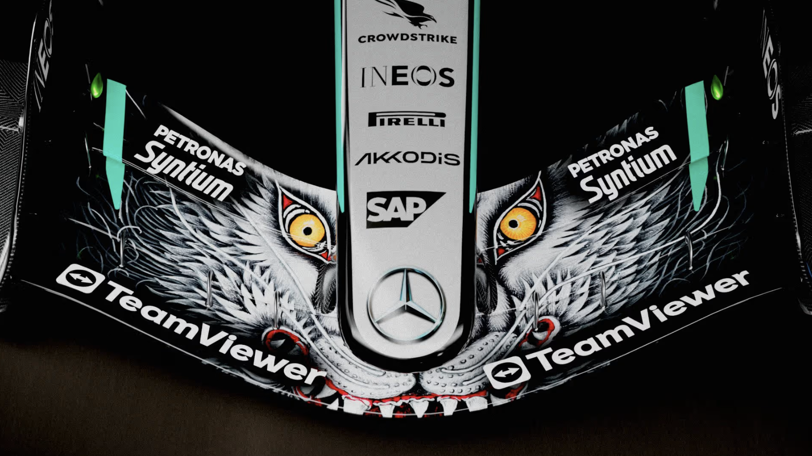 Mercedes drops wolf-inspired Japanese GP livery