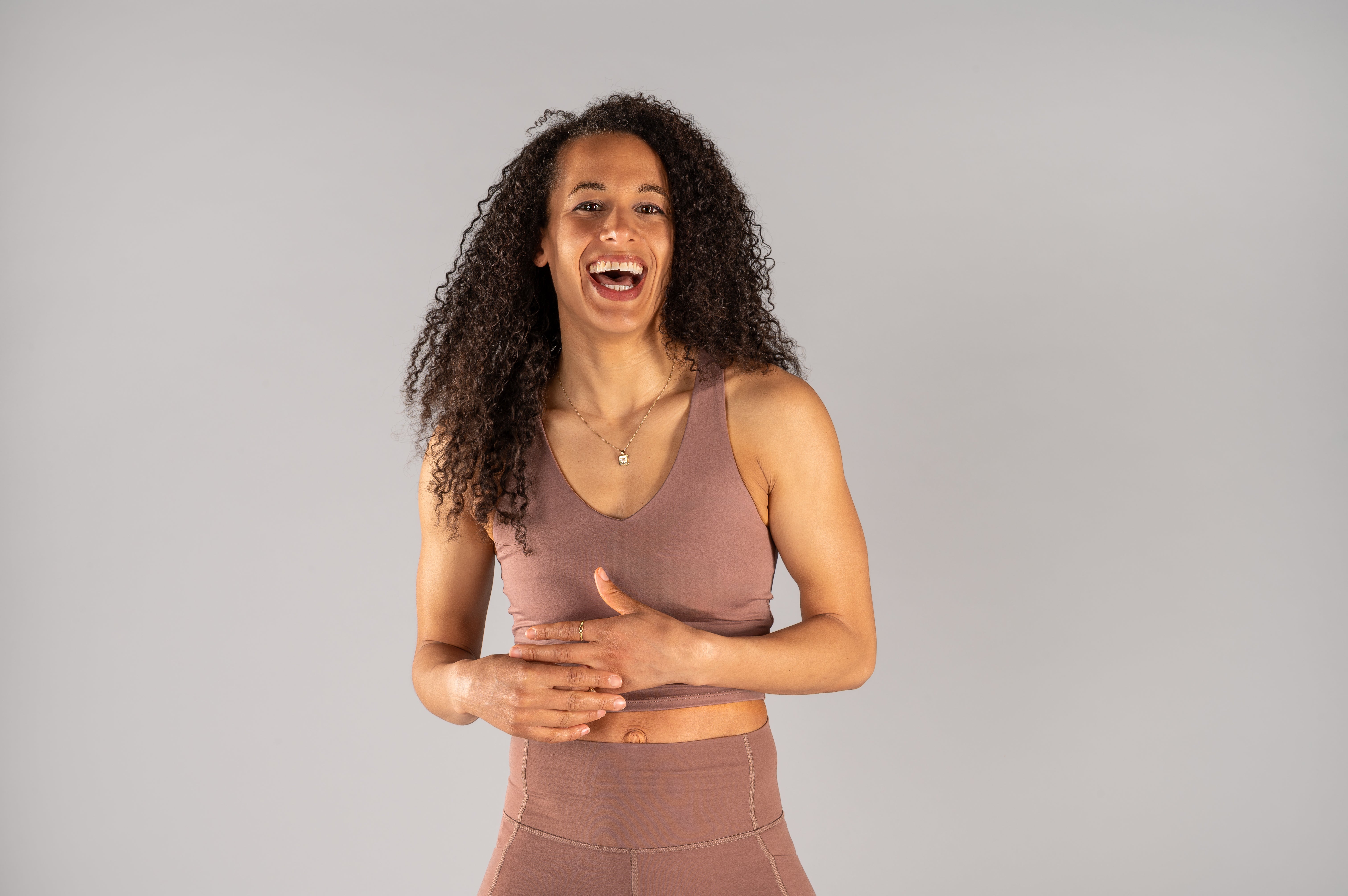 Pre- and postnatal fitness specialist, menopause trainer, and mother of four Shakira Akabusi