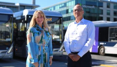 Two people stood side by side