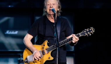 AC/DC rhythm guitarist Stevie Young admitted to hospital in Argentina
