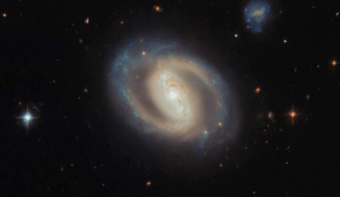 Stunning Hubble Image Reveals The Birthplace Of Stars In The Barred Spiral Galaxy Ic 486