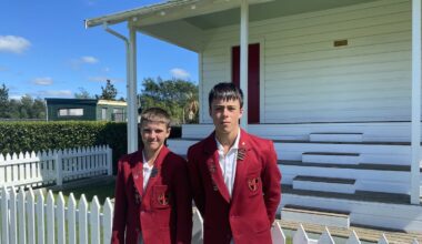 Huntley School’s Archie Lance hits 30-ball century in school cricket match