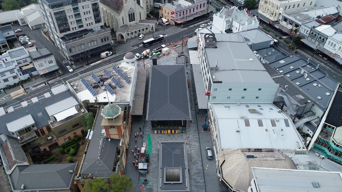 City Rail Link: New Manukau to Swanson train route shown on video