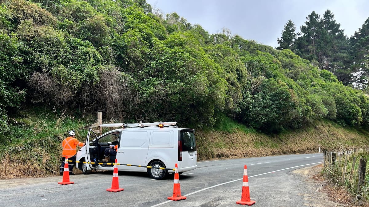 Two dead after car flips upside down into stream in rural Wellington suburb