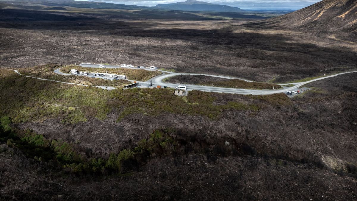 Tongariro fire: Car wheel sparked costly blaze, drone photos reveal scale of destruction