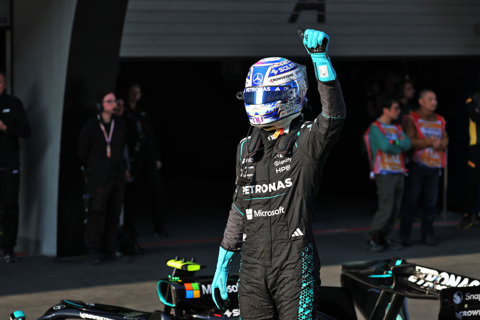 Mercedes dominates Sprint Qualifying with 1-2 in Chinese GP