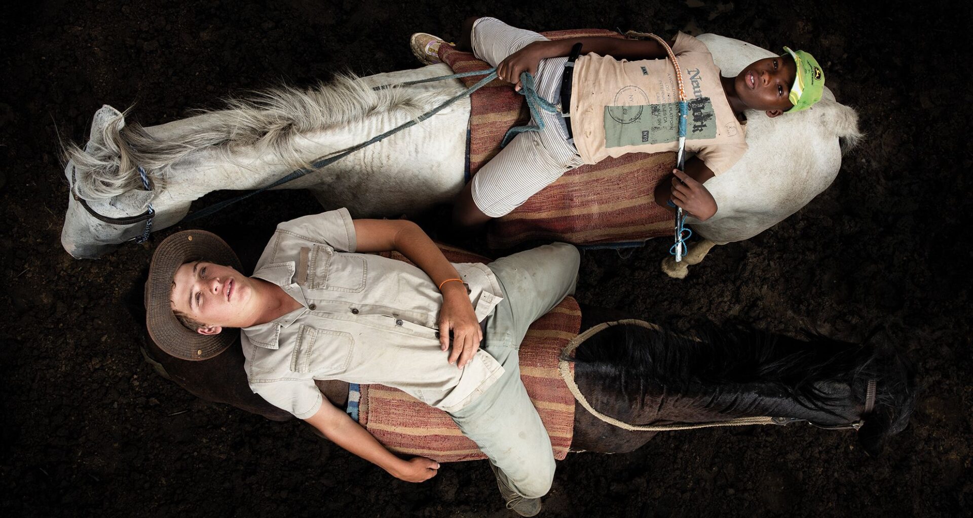 "I couldn't use a drone, so I had to find another way of getting above them with my DSLR," says portrait photographer seeking new perspectives