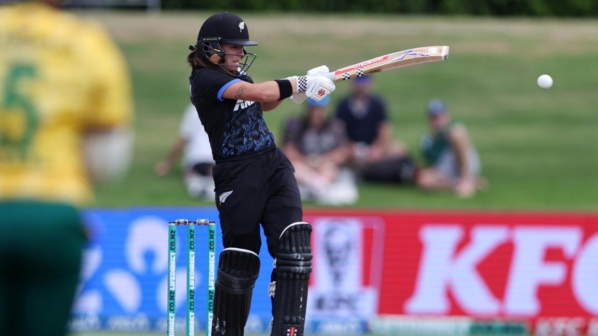New Zealand captain Amelia Kerr broke a world record against South Africa on Sunday, after a third consecutive T20I fifty.