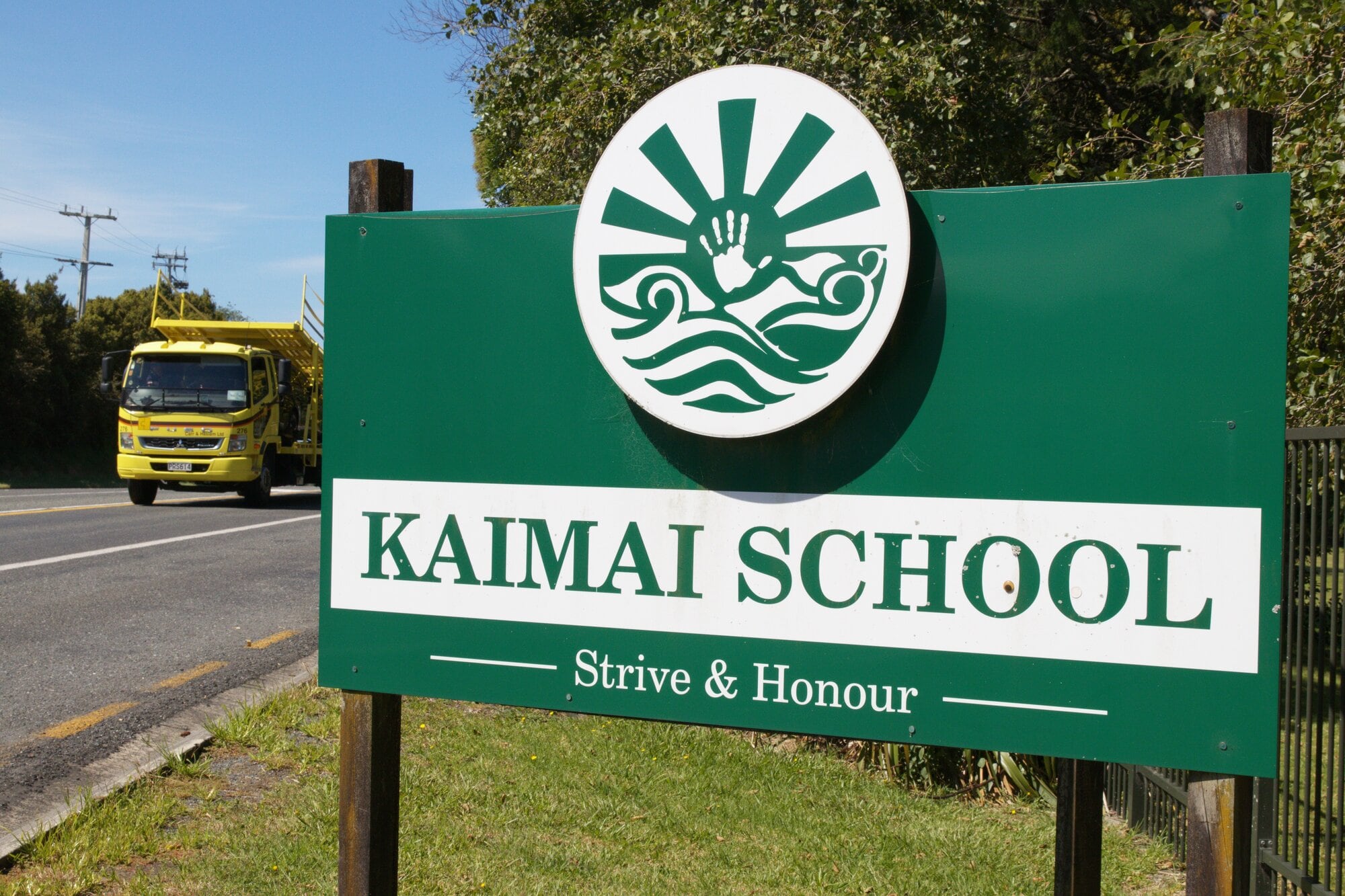  Kaimai School is located beside State Highway 29. Photo / Kelly O'Hara