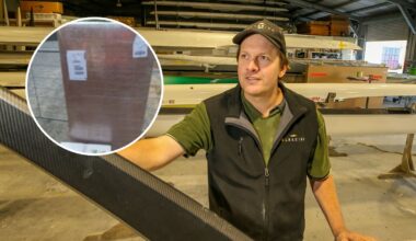 Napier rowing-boat builder appeals for stolen $25,000 package to be returned