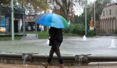 Deep subtropical low forming northwest of New Zealand threatens heavy rain, strong winds